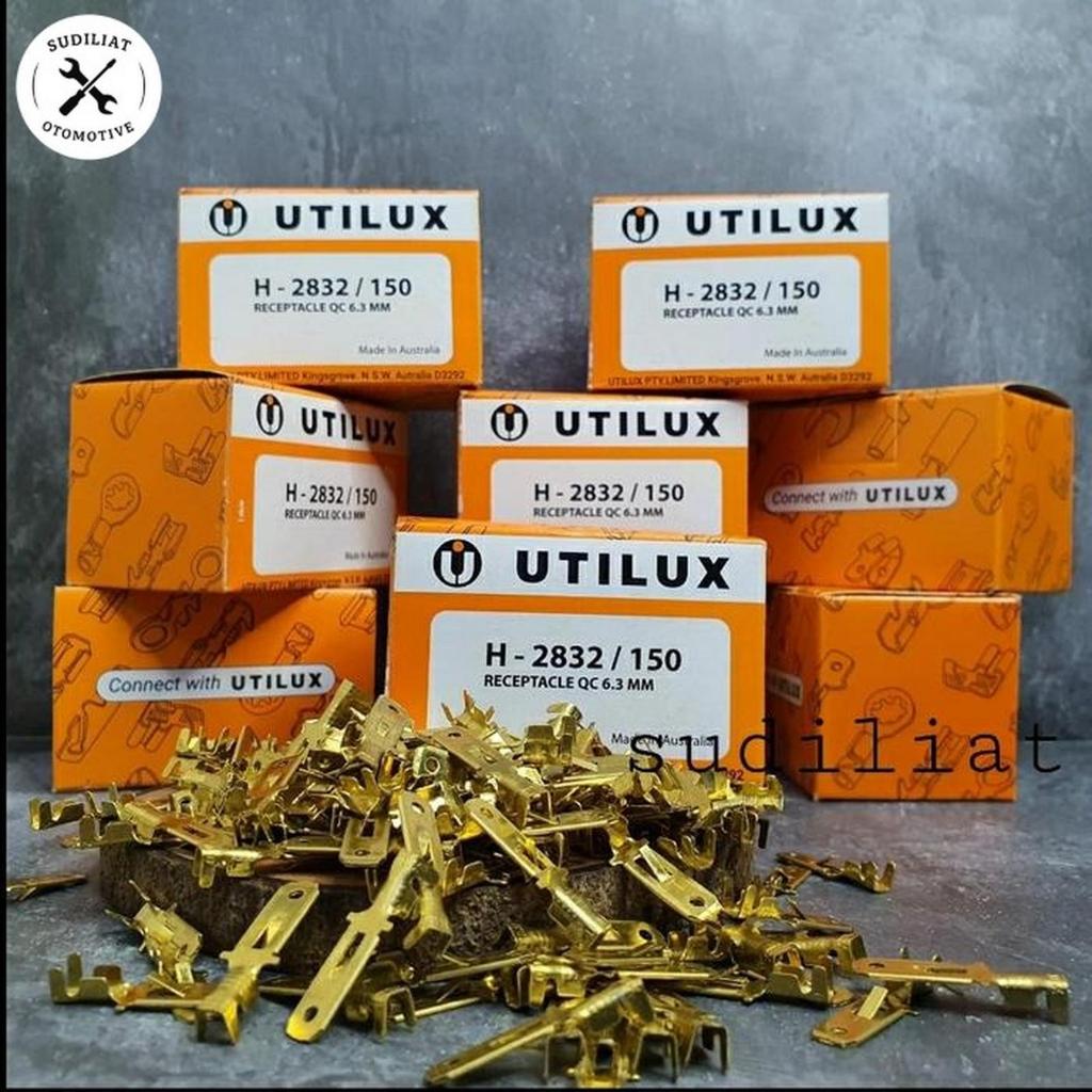 Jual TERMINAL SKUN UTILUX GEPENG COWOK / MALE COWO H-2832 ISI 150 PCS ...
