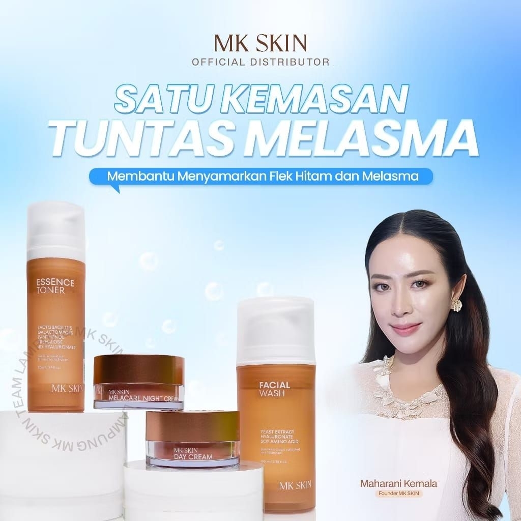 Jual FREE MOISTURIZER MK SKIN MELACARE FLEK HITAM NODA HITAM | Shopee ...
