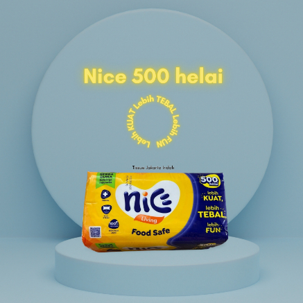 Jual Nice Living Food Safe 500 helai. Tissue Nice Lebih KUAT Lebih ...
