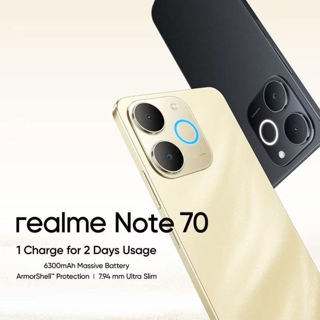 Jual Realmi Note 70 Ram 4/64GB - 4/128GB Garansi Resmi 1 Tahun 100% ...