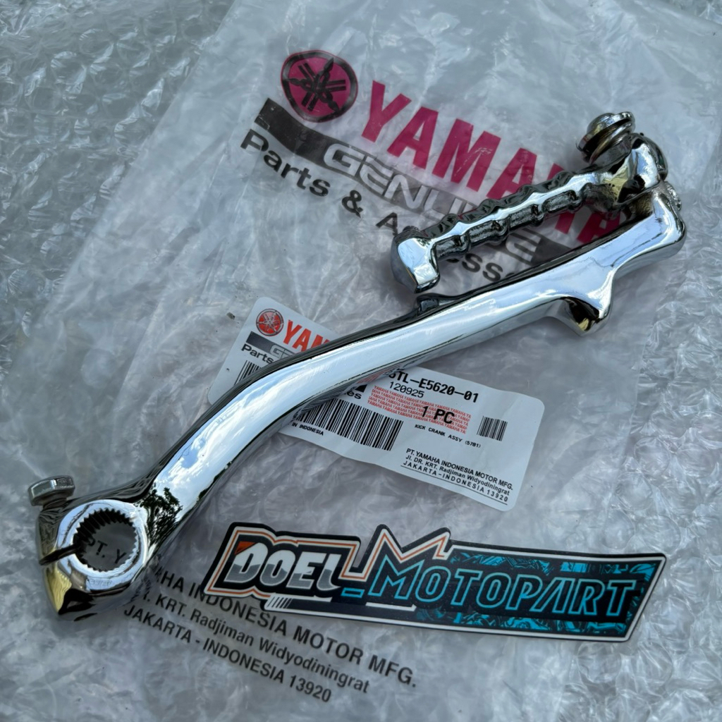 Jual Kick Stater Mio Sporty & Smile Finishing Chrome Celup Asli Malang ...