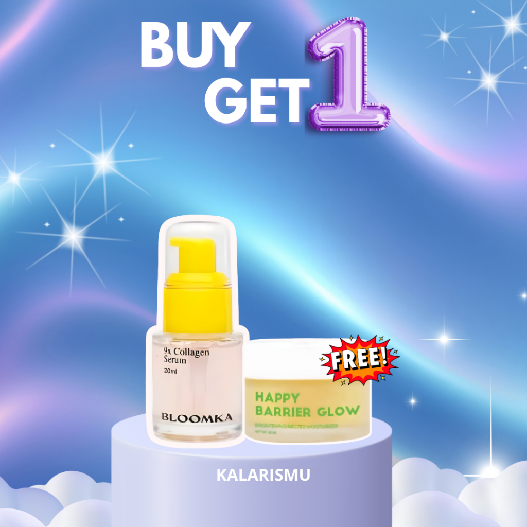 Jual Bloomka 9X Collagen Serum FREE Happy Glow (Anti Aging, Kulit Cerah ...