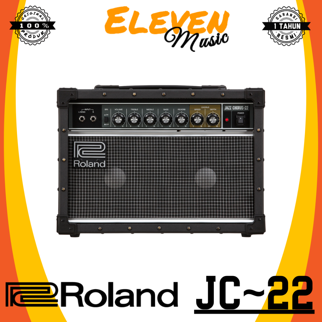 Jual Roland JC-22 Jazz Chorus Guitar Amplifier Original JC22 | Shopee ...