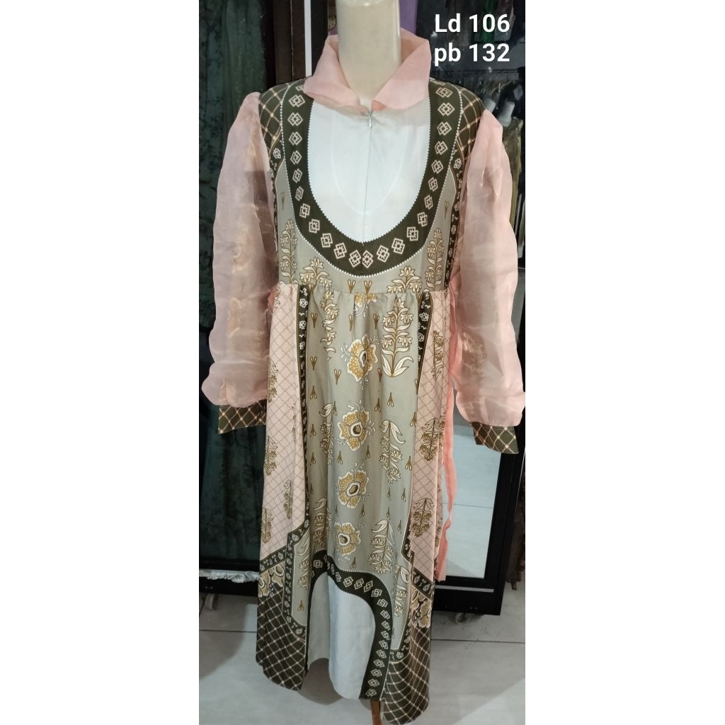 Jual PL Gamis maxmara, silky Monalisa | Shopee Indonesia