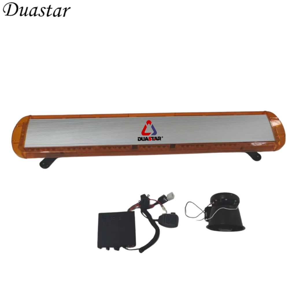 Jual (LAMPU+TOA+AMPLI) Rotary Lamp Lampu Rotator LED Sirine Light Bar ...