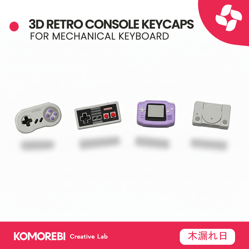 Jual Keycaps Artisan 3D Konsol Retro Miniatur Nintendo PlayStation 1 ...