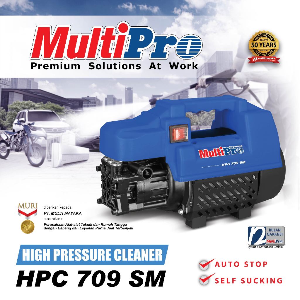 Jual Multipro Jet Cleaner Alat Cuci Tekanan Tinggi High Pressure ...