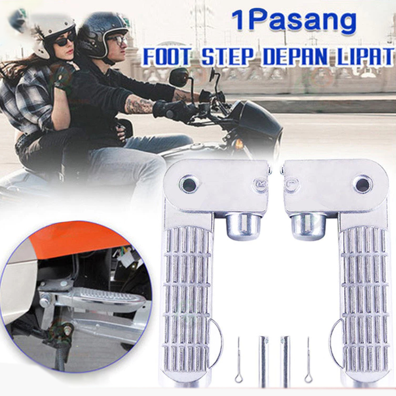 Jual 1 Pasang Footstep Front / Foot Step Depan Lipat Pijakan Kaki Depan ...