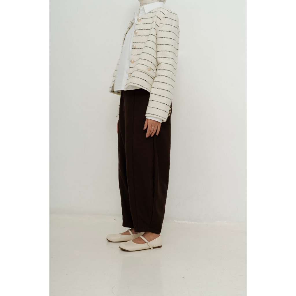 Jual BIGIMO - Celana Barrel Pants Wanita Katun Streetwear Style Skena ...