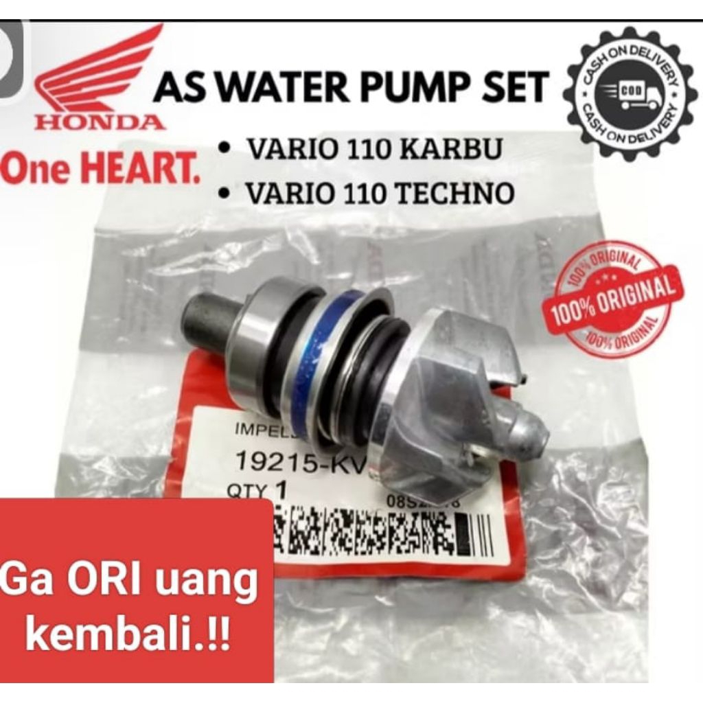 Jual As Seal Waterpump Radiator Vario 110 CBS Techno Honda Kvb Origina ...