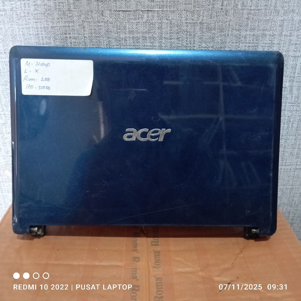Carte Interrupteur WiFi & LED Pour Acer Aspire One ZG8 – Occasion, Fonctionnelle