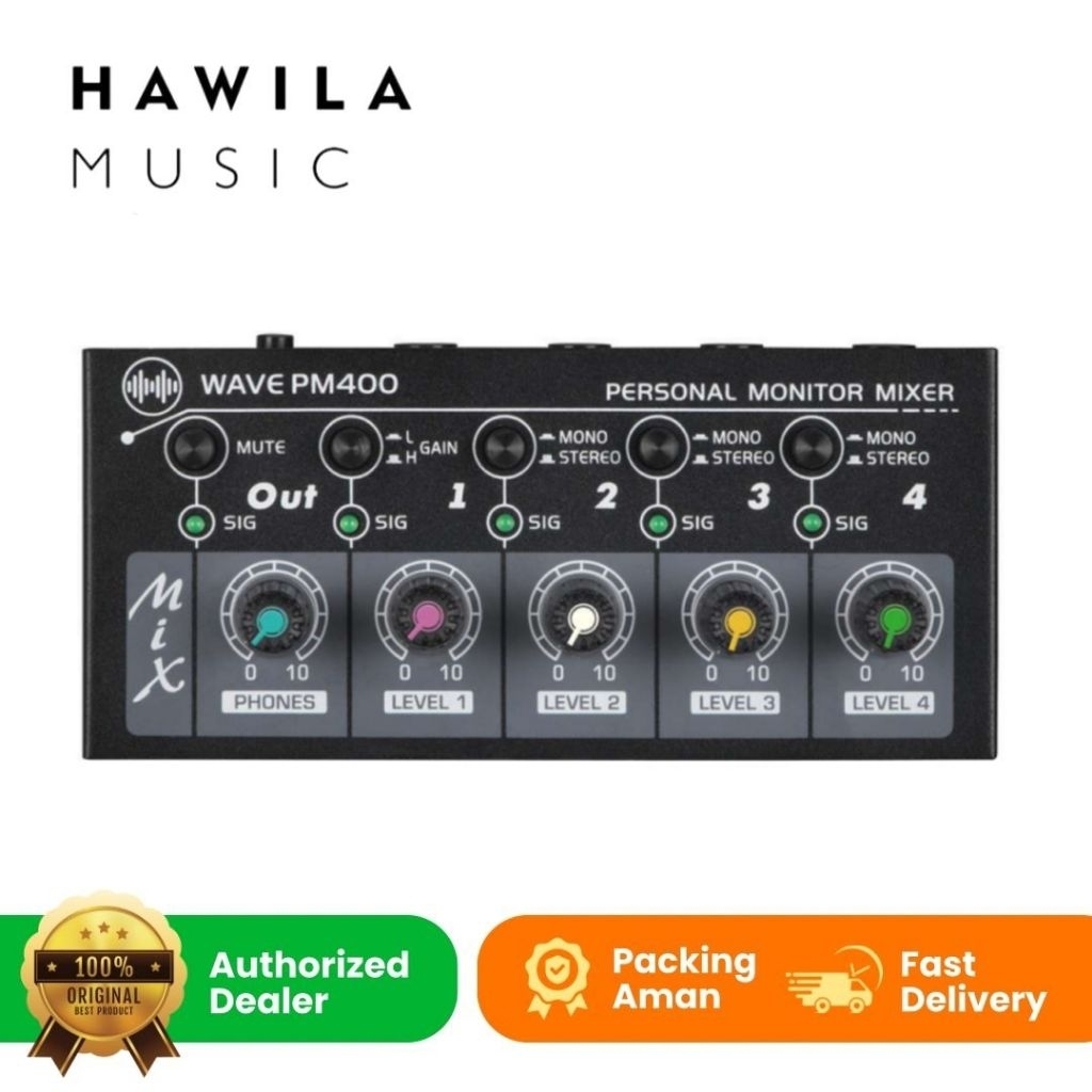 Jual Wave PM400 PM 400 Personal Portable Monitor Mixer Stage Mini In ...