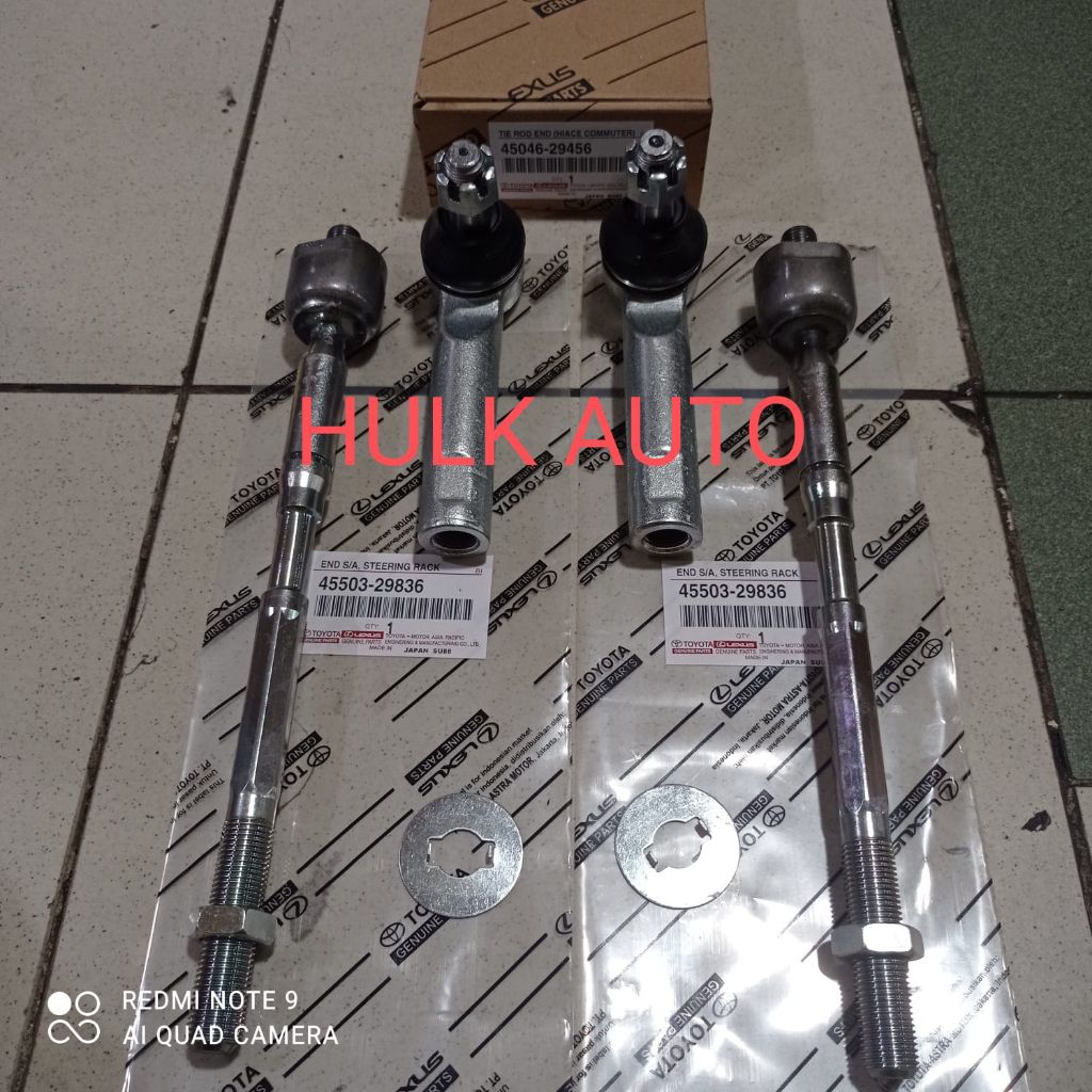 Jual RACK END + TIE ROD END TOYOTA COMMUTER HIACE (4PCS) | Shopee Indonesia