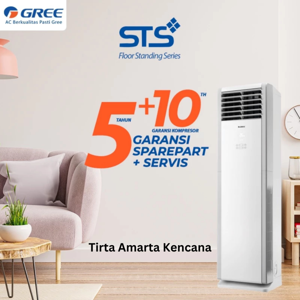 Jual GREE AC Floor Standing 3PK - Non-Inverter - Dengan Smart WIFI dan ...