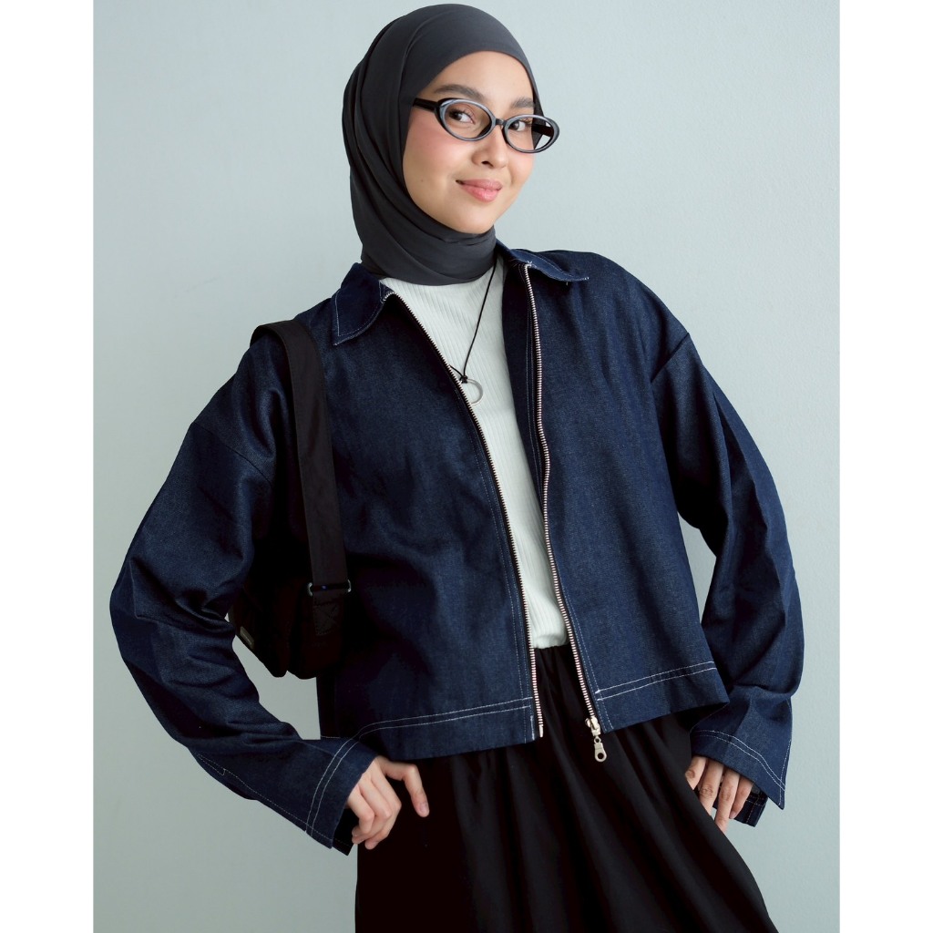Jual Myrubylicious PARVIN DENIM JACKET KODE 6814 | ATASAN WANITA ...