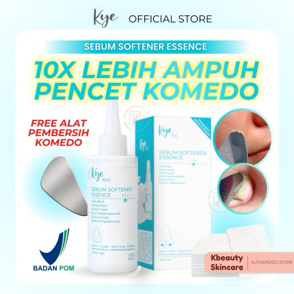 Jual Kye Sebum Softener Essence - 100ml Bottle + Kye Clean Applicator ...