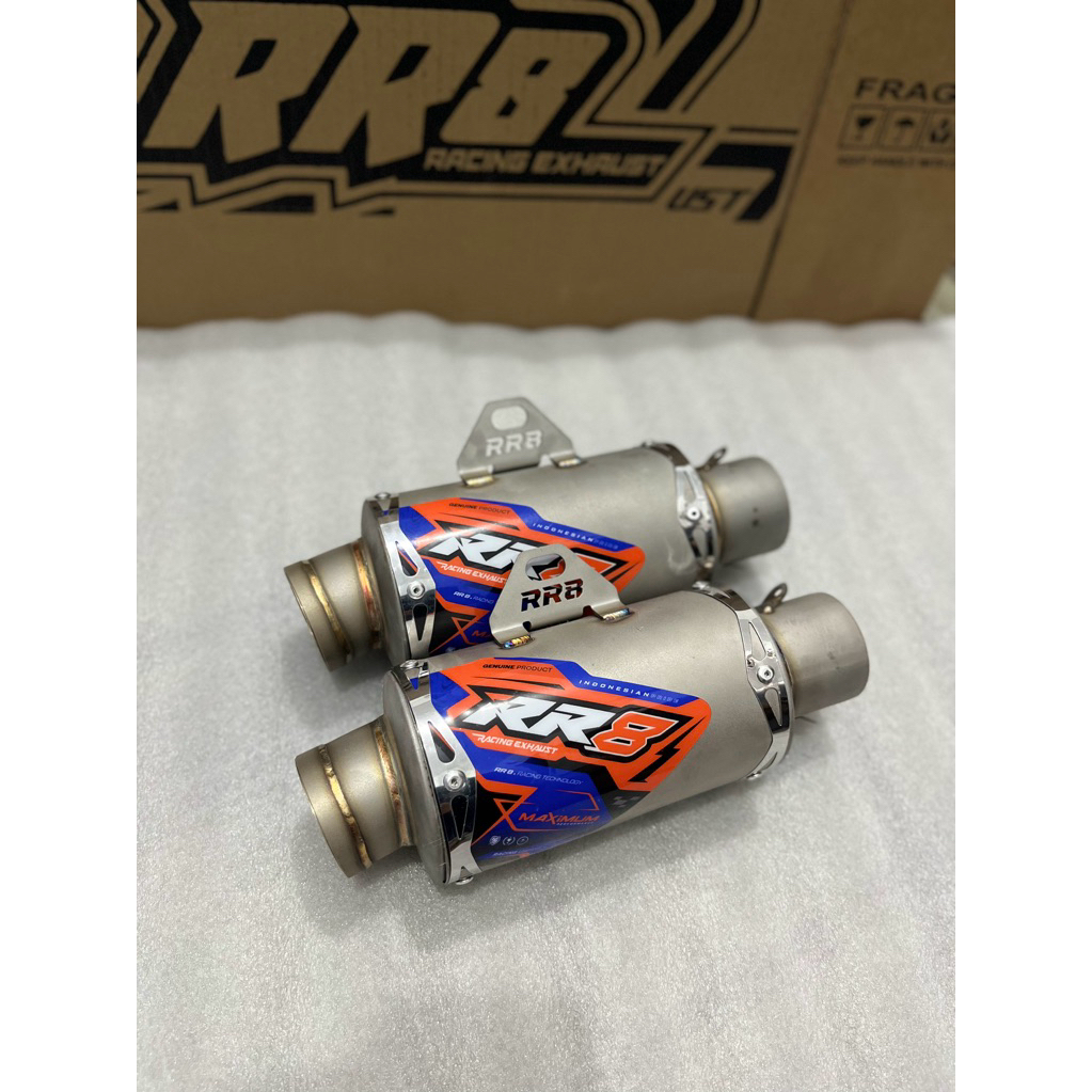 Jual SILINSER KNALPOT ONLY MODEL BOLD ORIGINAL RR8 RACING INLET 50mm ...