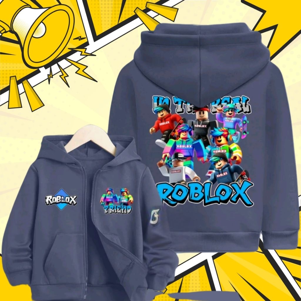 Jual Jaket Roblox Anak Cowo Cewek Usia 2-13 Tahun, Game Roblox Terbaru ...