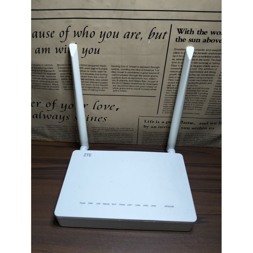 Jual ROUTER ZTE GPON ZXHN F660 TESS NORMAL UNIT ONLY | Shopee Indonesia