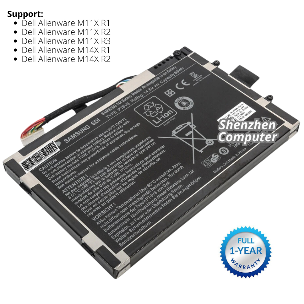 Jual Baterai De Alienware M11X R1, Baterai De Alienware M11X R2 ...