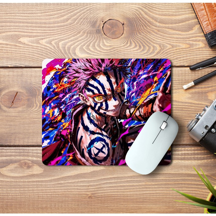 Jual Mousepad Kimetsu No Yaiba Akaza/Mousepad Anime Akaza/Mousepad ...