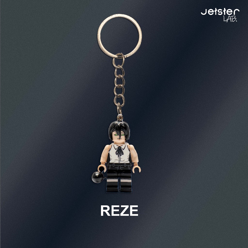 Jual Jetster Lab Keychain Gantungan Kunci Figure Reze Chainsaw man ...