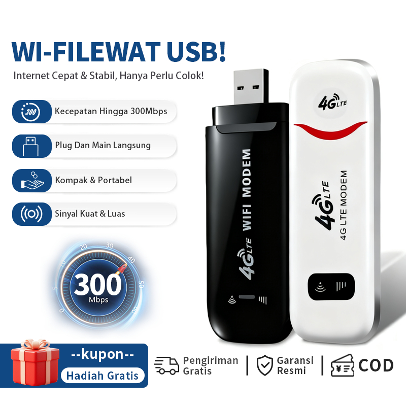 Jual Fyrazo Modem WiFi 4G LTE Mini Portable Daya Tilie Pocket WiFi 150 ...