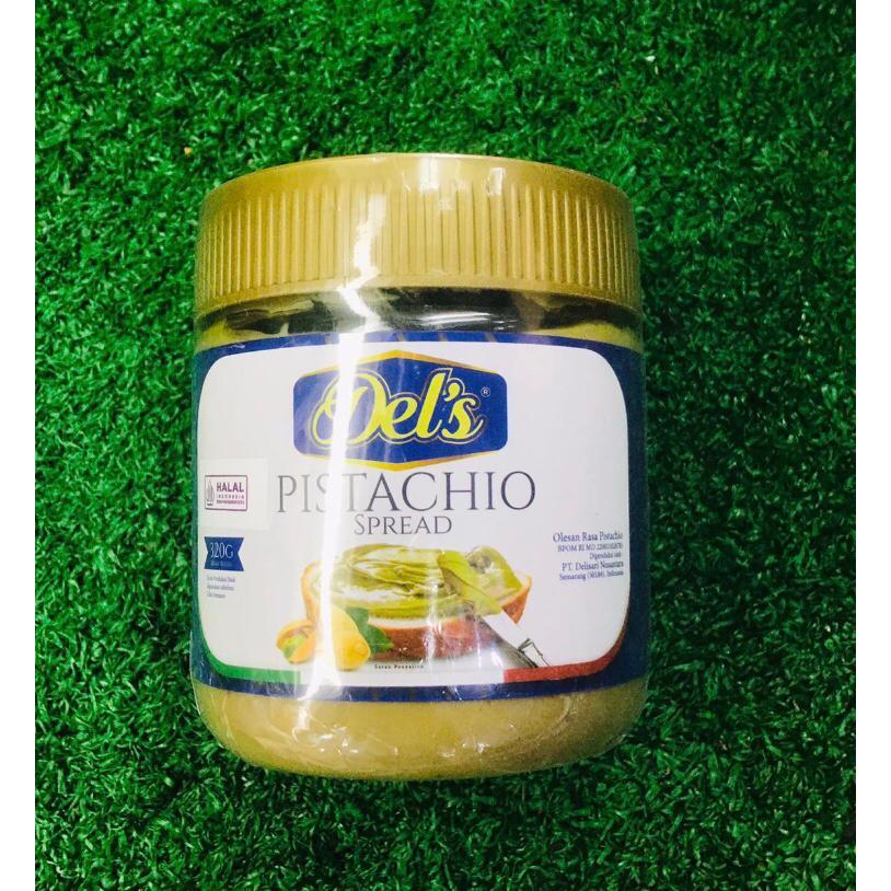 Jual Dels Pistachio Spread - Selai Olesan Rasa Pistachio 320gr | Shopee ...