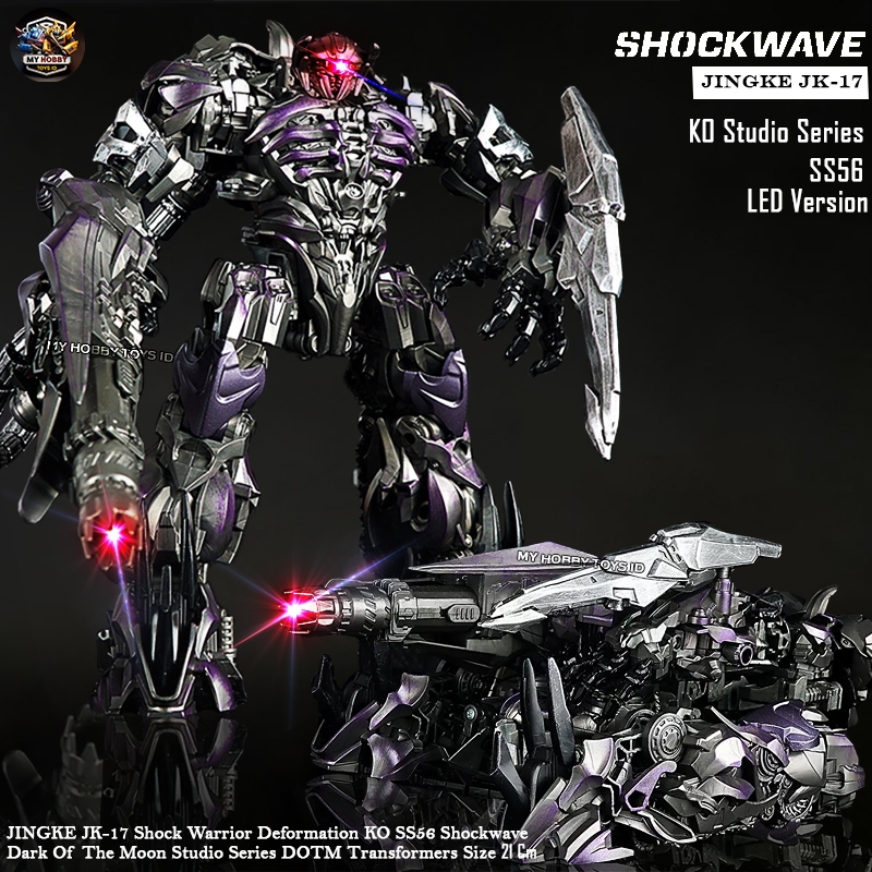 Jual Figure Robot Transformers Shockwave Transform Tank Cybertronian ...