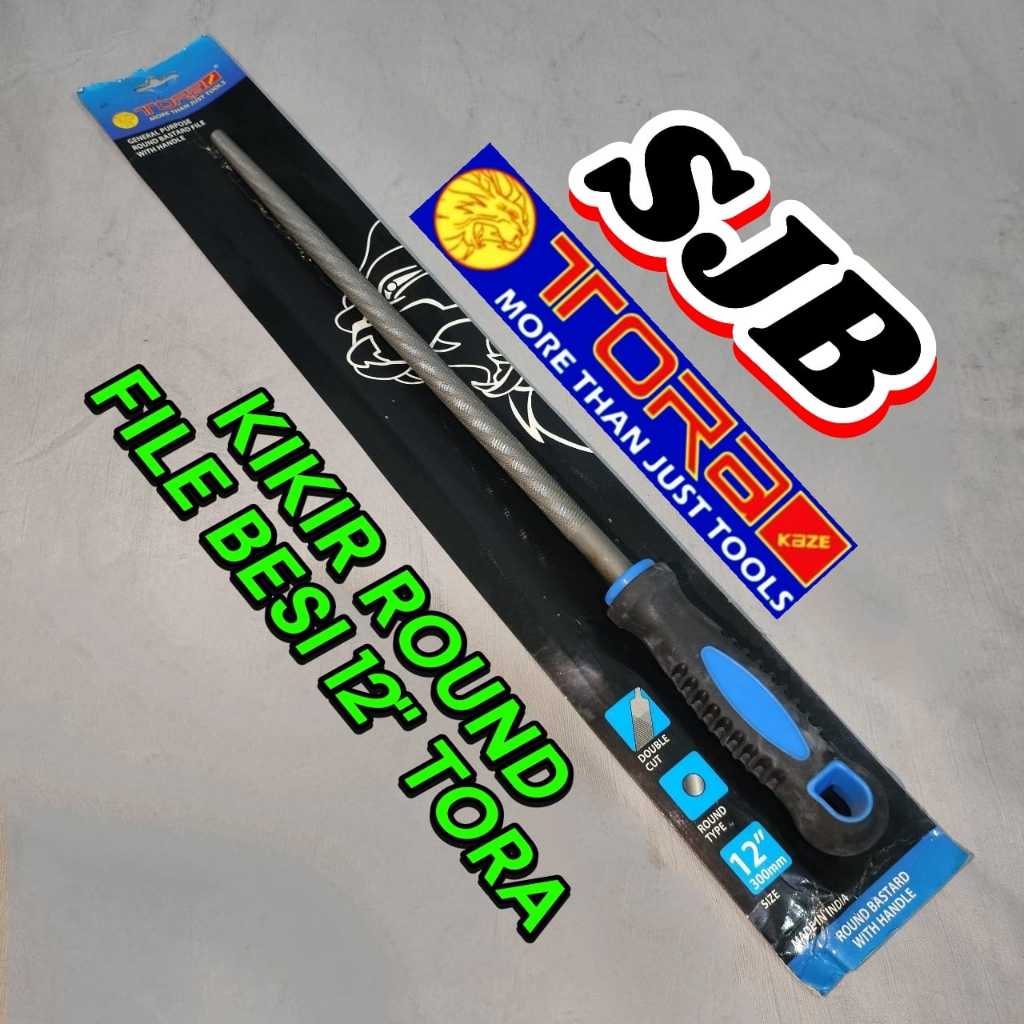 Jual KIKIR ROUND BASTARD FILE BESI 12