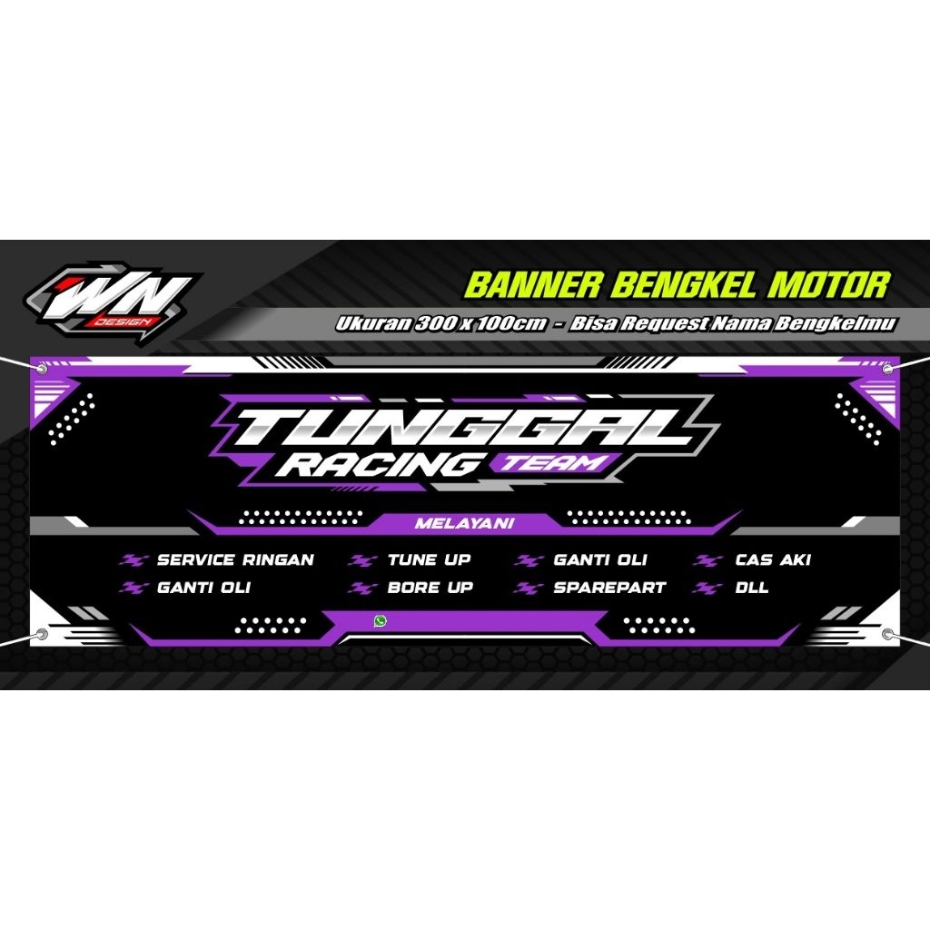 Jual Banner Bengkel Terlengkap & Harga Terbaru Agustus 2026 | Shopee ...