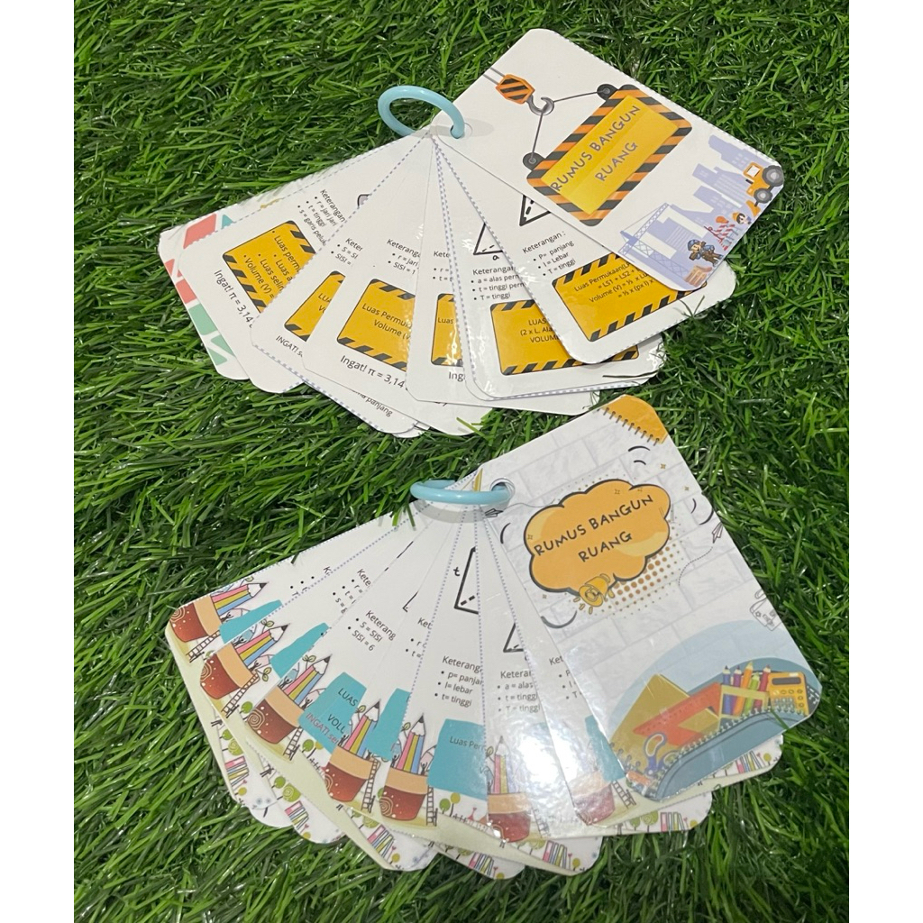 Jual Kartu Belajar Rumus Bangun Ruang SD KURIKULUM MERDEKA | Flashcard ...