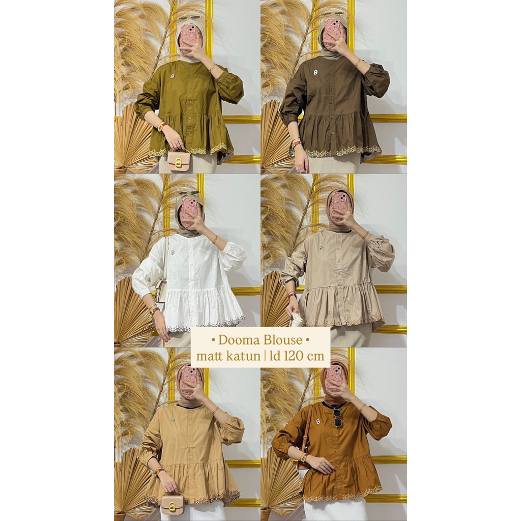 Jual Dooma blouse | Shopee Indonesia