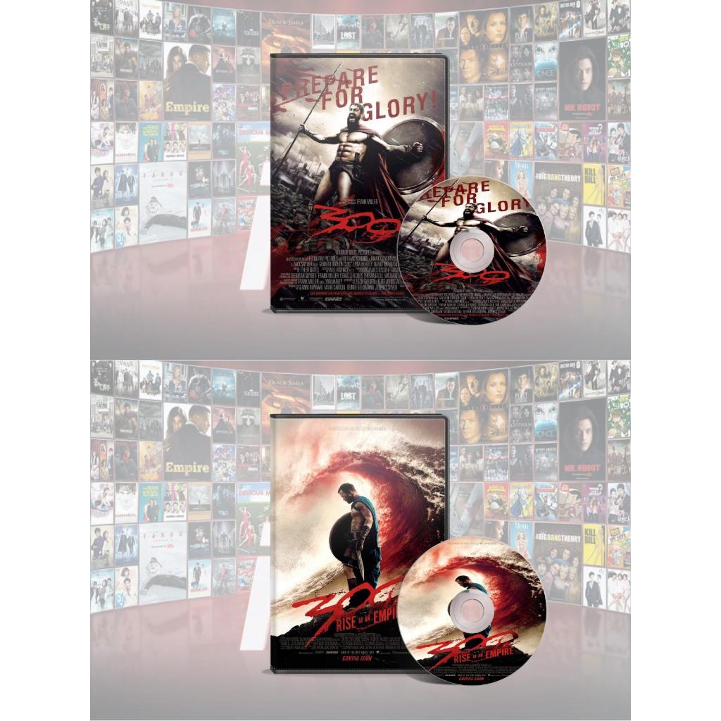 Jual DVD 300 (2006) + DVD 300 Rise Of An Empire (2014) Collector ...