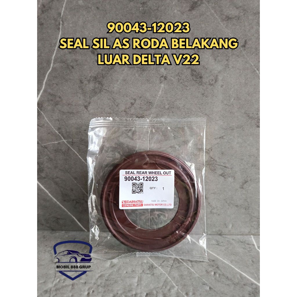 Jual SEAL SIL AS RODA BELAKANG LUAR DELTA V22 90043-12023 | Shopee ...