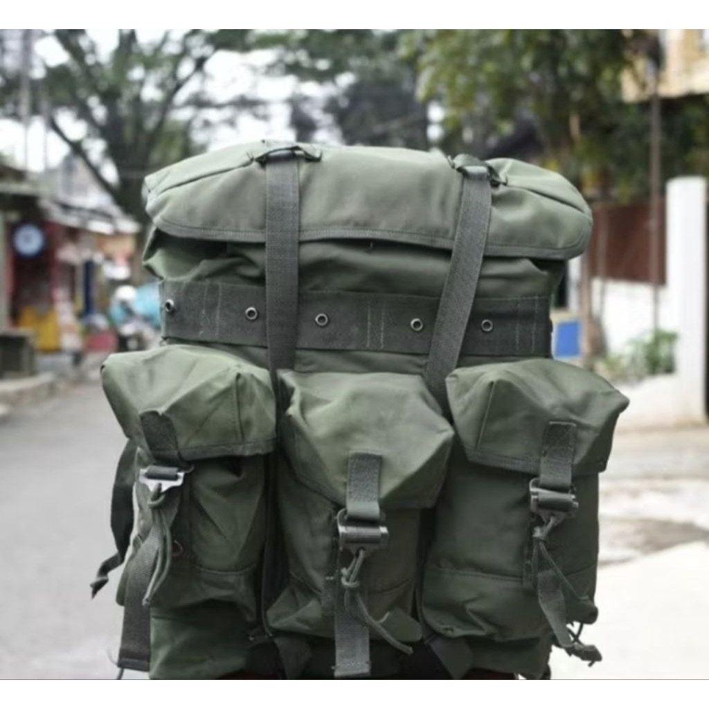 Jual Ransel Tempur/Korea/protap spek Original Jatah TNI | Shopee Indonesia