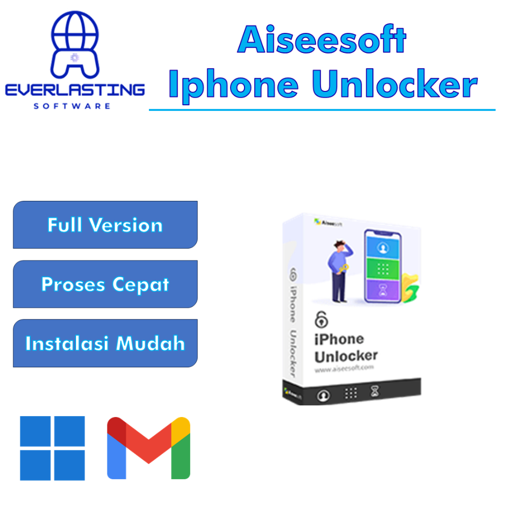Jual Aiseesoft Iphone Unlocker Full Version Software Unlocker Iphone ...