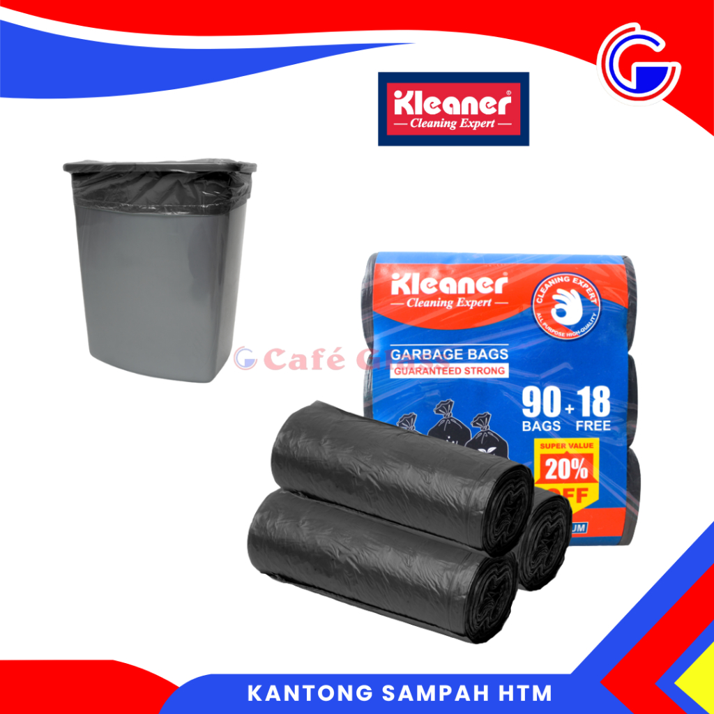 Kantong Sampah Kresek Hitam - Plastik Sampah Roll - Trash Bag - Gsl-996/Gsl-997/Gsl-998 Kleaner