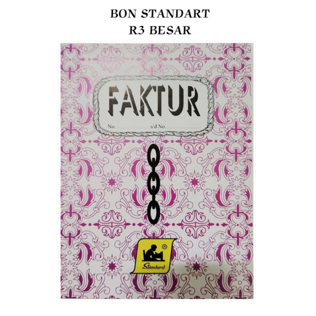 Jual BON FAKTUR STANDARD BESAR 3 RANGKAP / 3 PLY | Shopee Indonesia