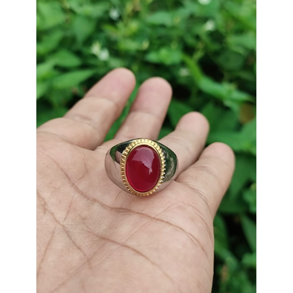 Jual Batu akik red baron | Shopee Indonesia