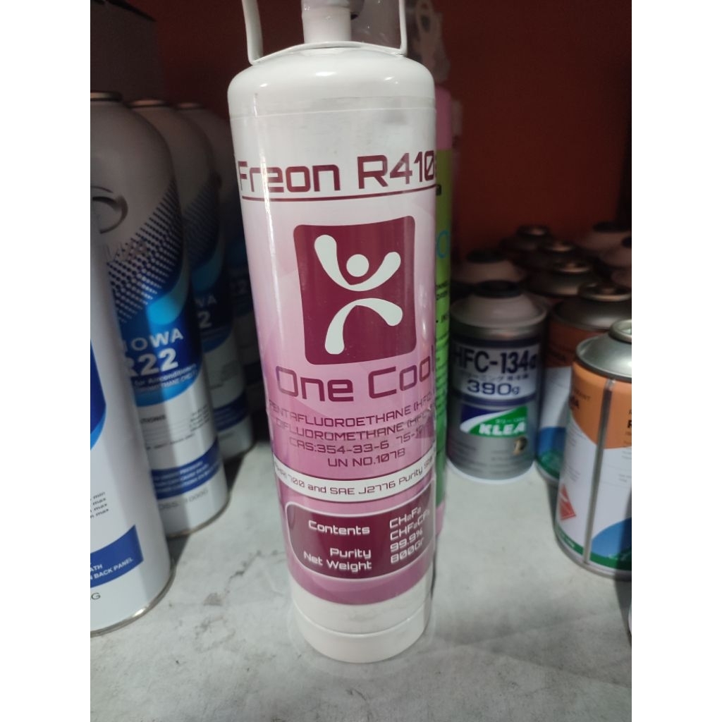 Jual FREON R410A freon kaleng r410 800 gram | Shopee Indonesia
