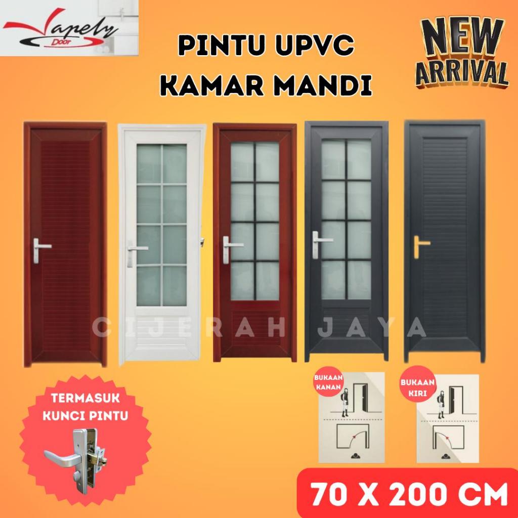 Jual VAPELY PINTU UPVC KAMAR MANDI / VAPELY DOOR TAHAN KARAT ANTI