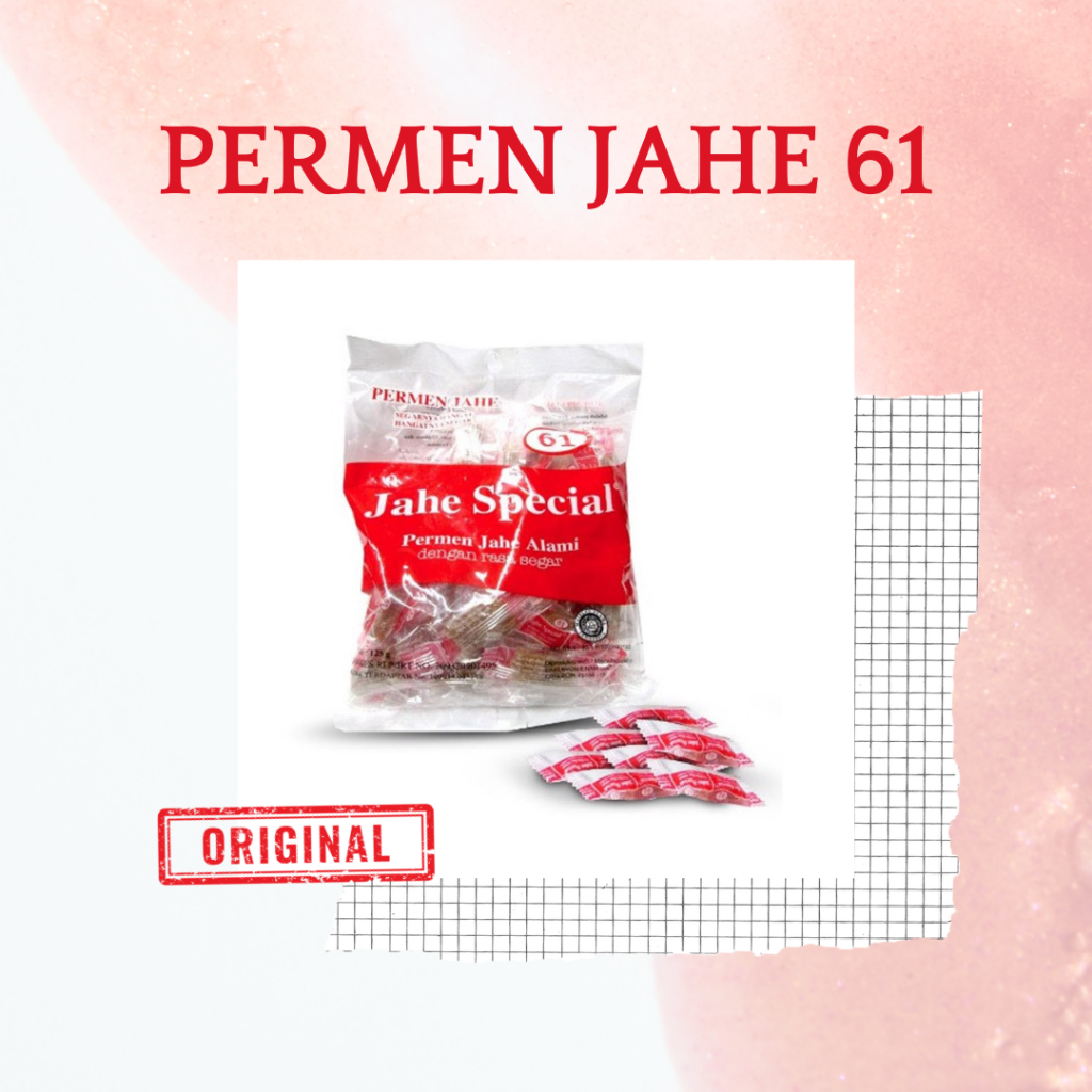 Jual Permen Jahe Special 61 – Rasa Jahe Pedas Nikmat, Cocok Saat Musim ...