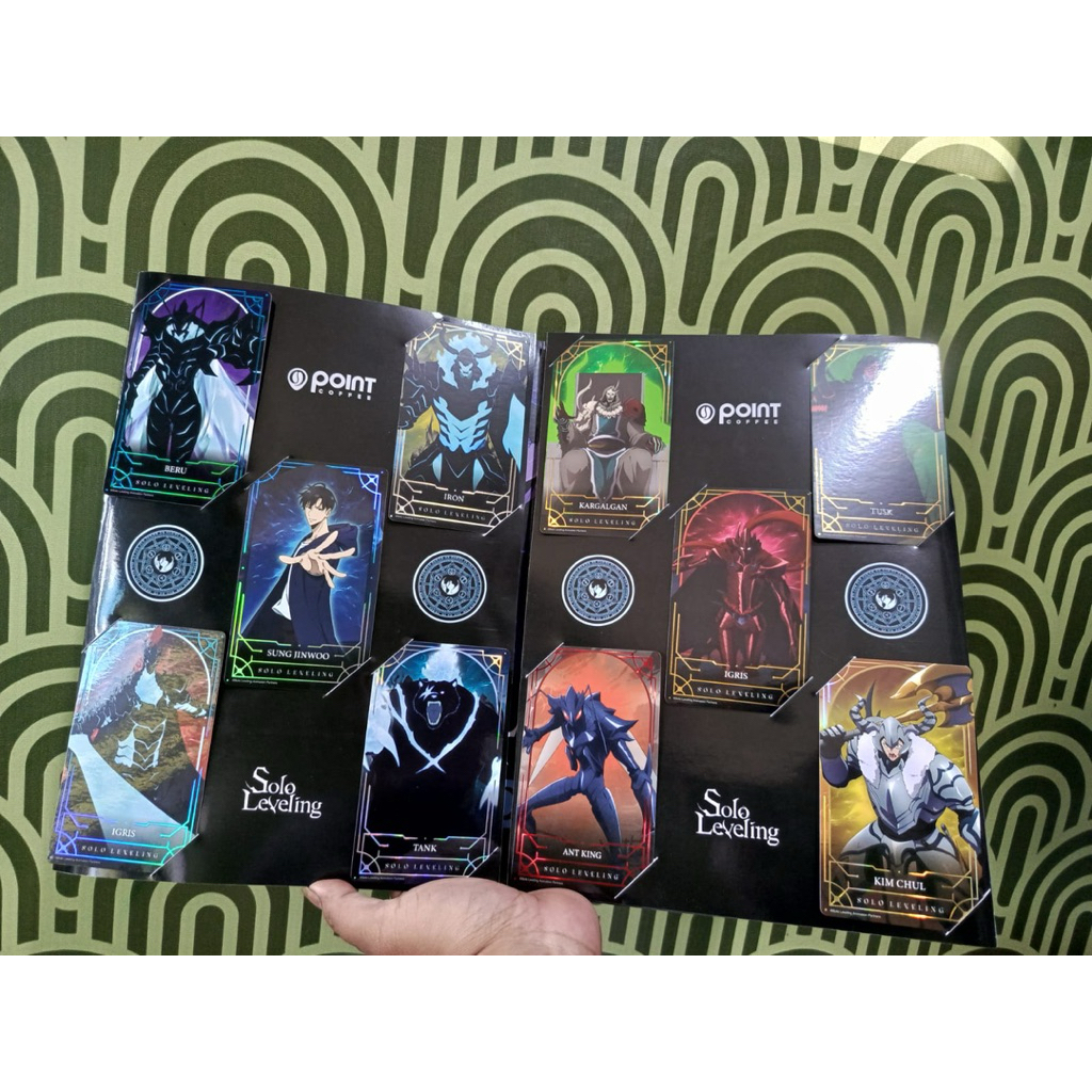 Jual ALBUM PREMIUM SOLO LEVELING X POINT (SLOT) | Shopee Indonesia