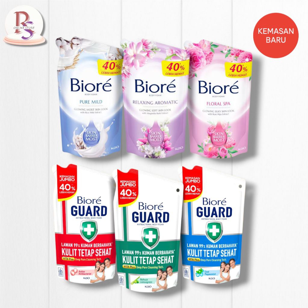 Jual BIORE BODYWASH JUMBO 800 ML | Shopee Indonesia