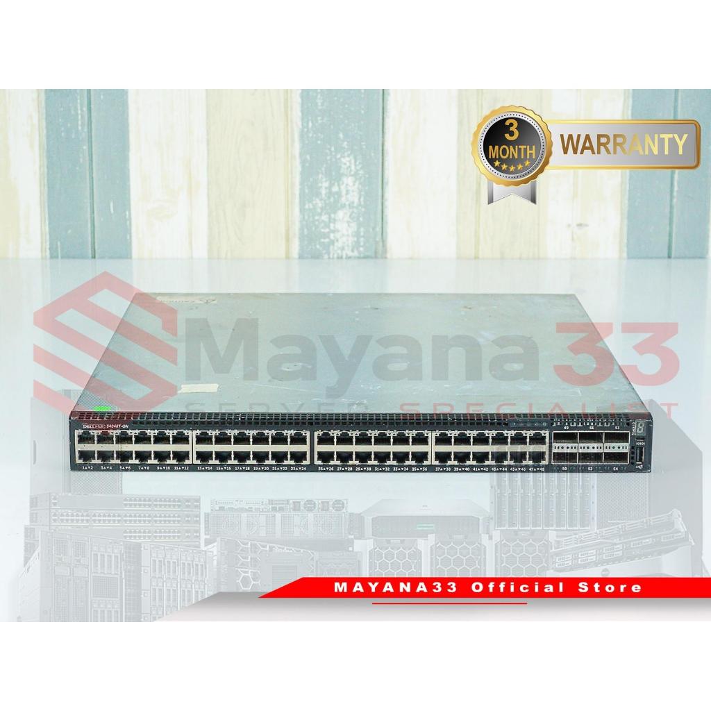 Jual Switch Dell EMC S4048T-ON 48 Port 10GB 6 Port Uplink 40GB | Shopee ...