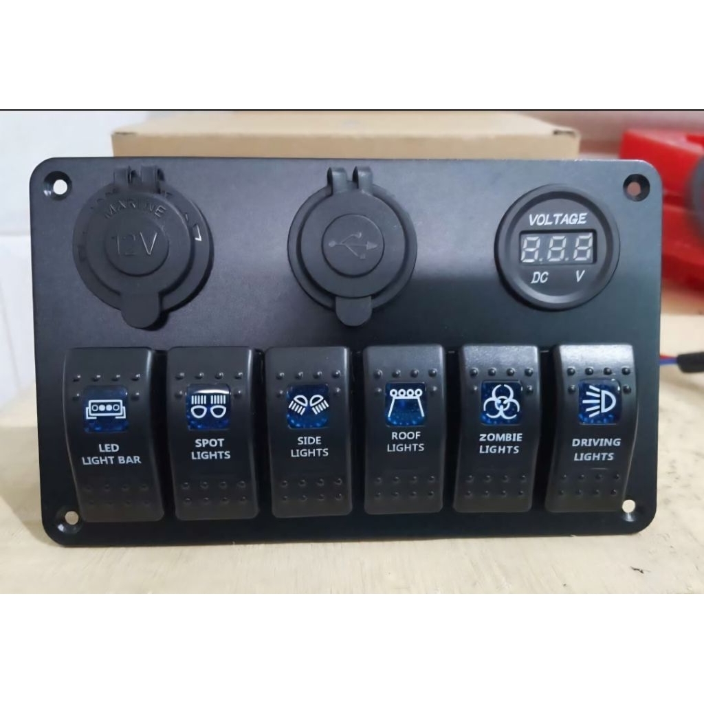 Jual Saklar panel 6 grup | Shopee Indonesia
