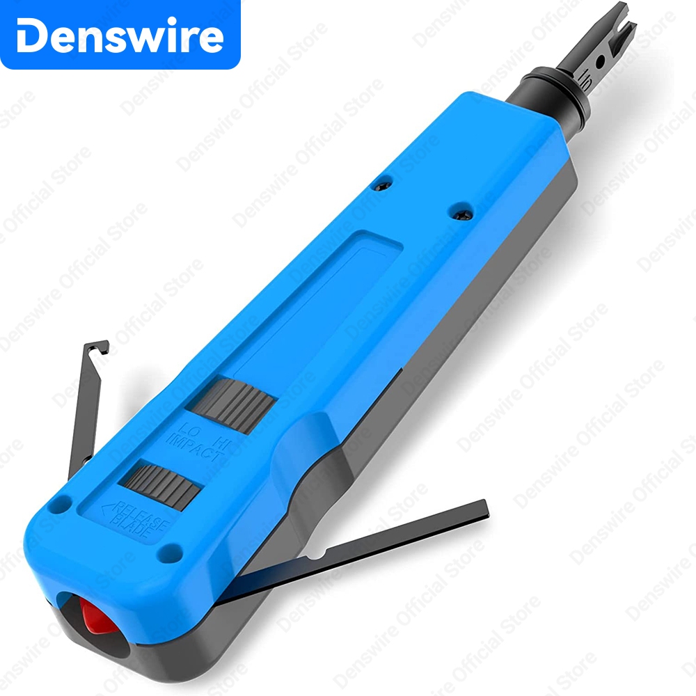 Jual Denswire Alat Kabel Jaringan,Punch Down Tool 2 Pisau untuk RJ45 ...