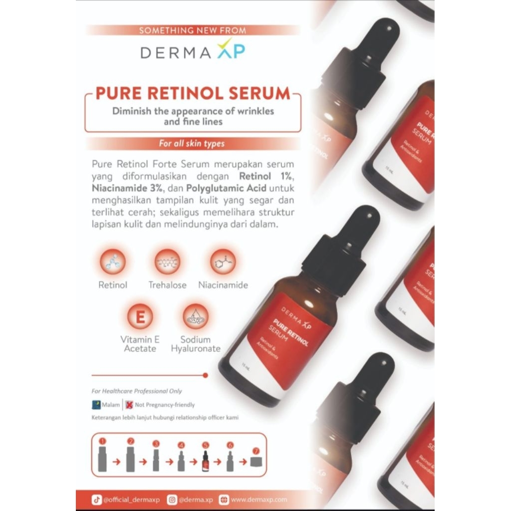 Jual Derma XP Pure Retinol Serum 15ml - Serum Anti Aging Antioksidan ...