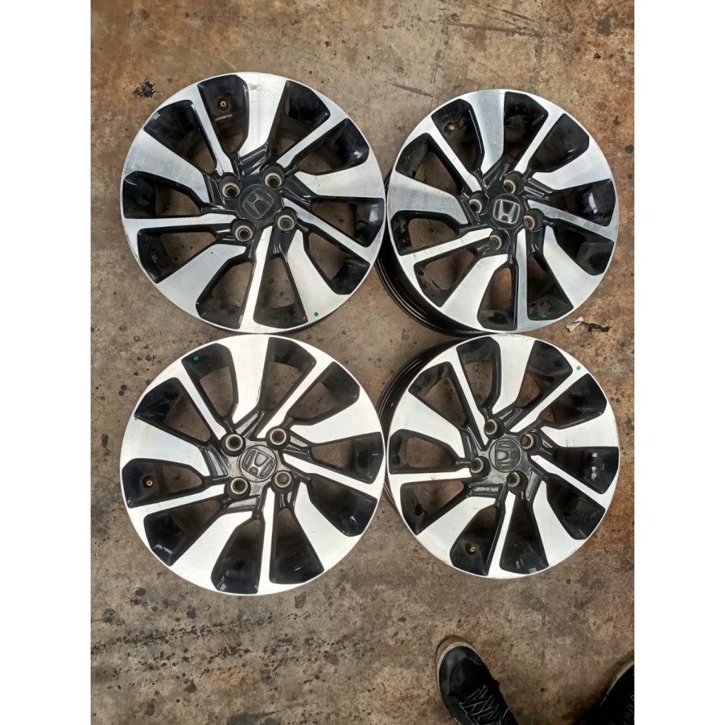 Jual VELG MOBIL BEKAS ORIGINAL BRIO RS R15 PCD 4X100 (HONDA/ENKEI ...
